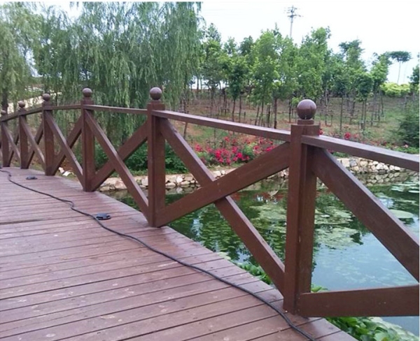 青岛木塑拱桥
