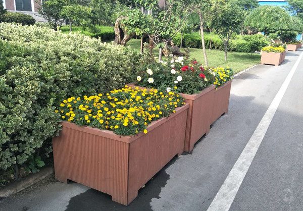 青岛塑木花箱