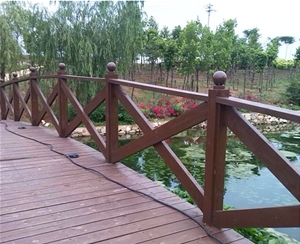 青岛木塑拱桥